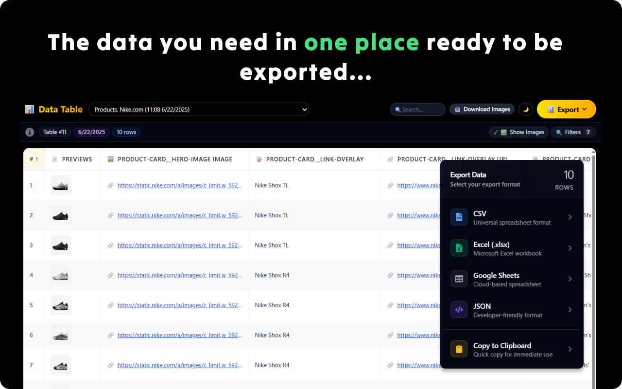 Ultimate Web Scraper chrome谷歌浏览器插件_扩展第2张截图