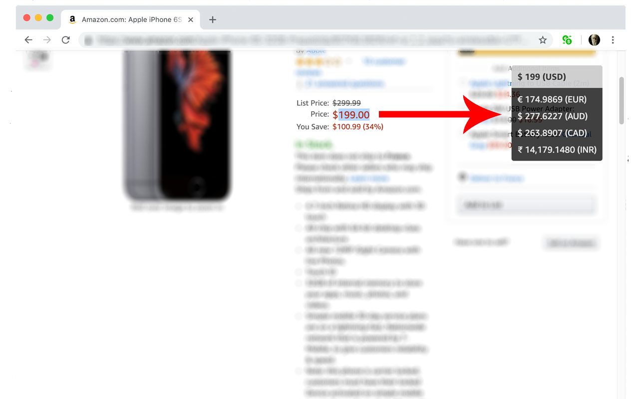 Currency Converter PRO chrome谷歌浏览器插件_扩展第3张截图