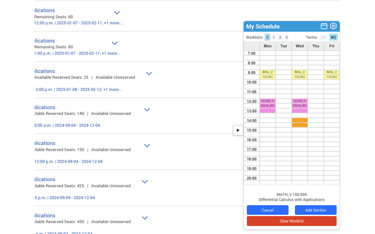 UBC Workday Side by Side Calendar chrome谷歌浏览器插件_扩展第1张截图