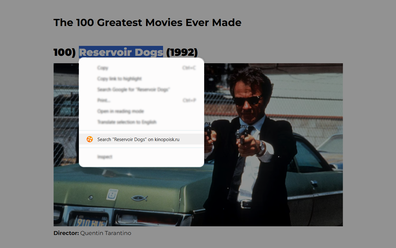 Kinopoisk Search chrome谷歌浏览器插件_扩展第2张截图