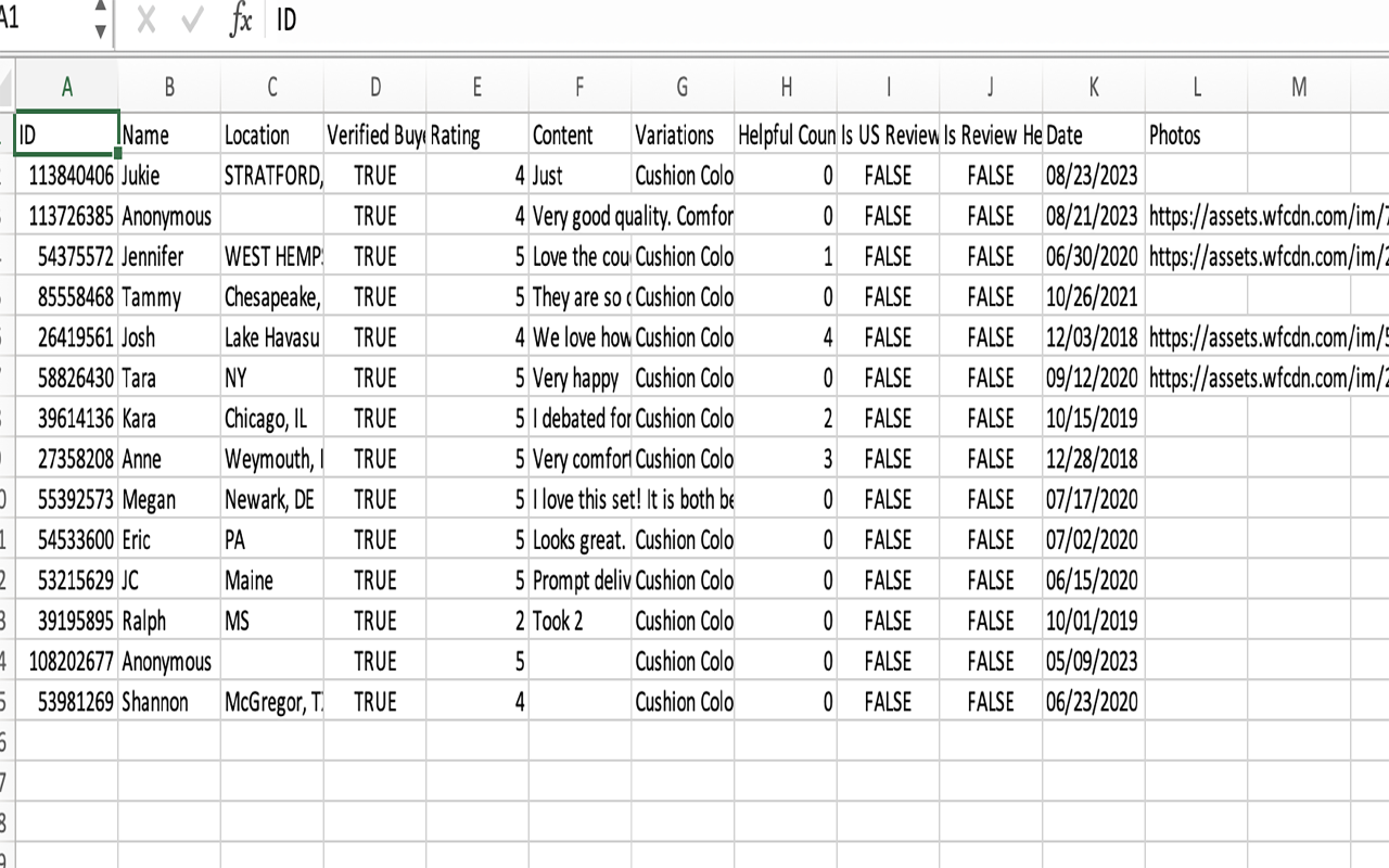 Wayfair™ Reviews Extractor chrome谷歌浏览器插件_扩展第2张截图