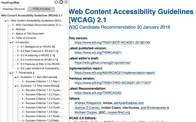 HeadingsMap chrome谷歌浏览器插件_扩展第4张截图