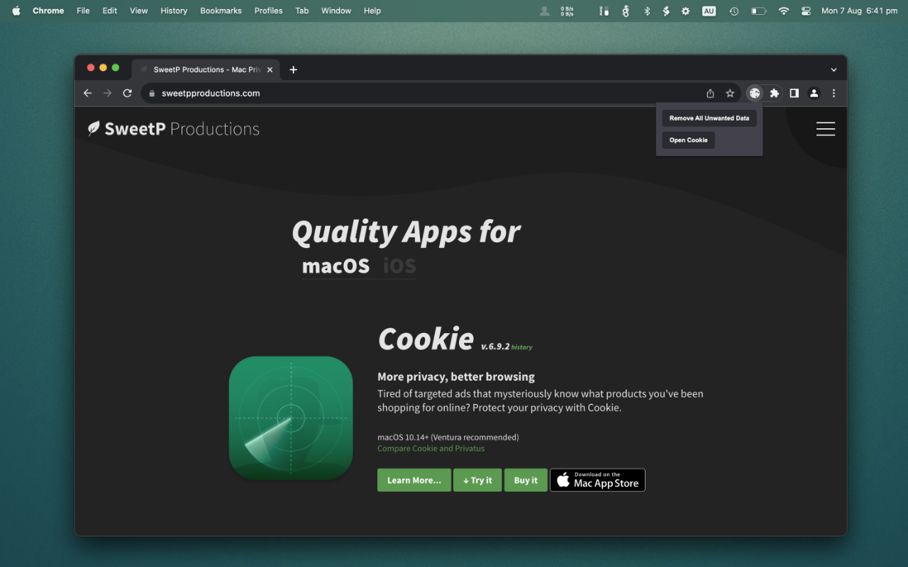 Cookie Helper chrome谷歌浏览器插件_扩展第2张截图