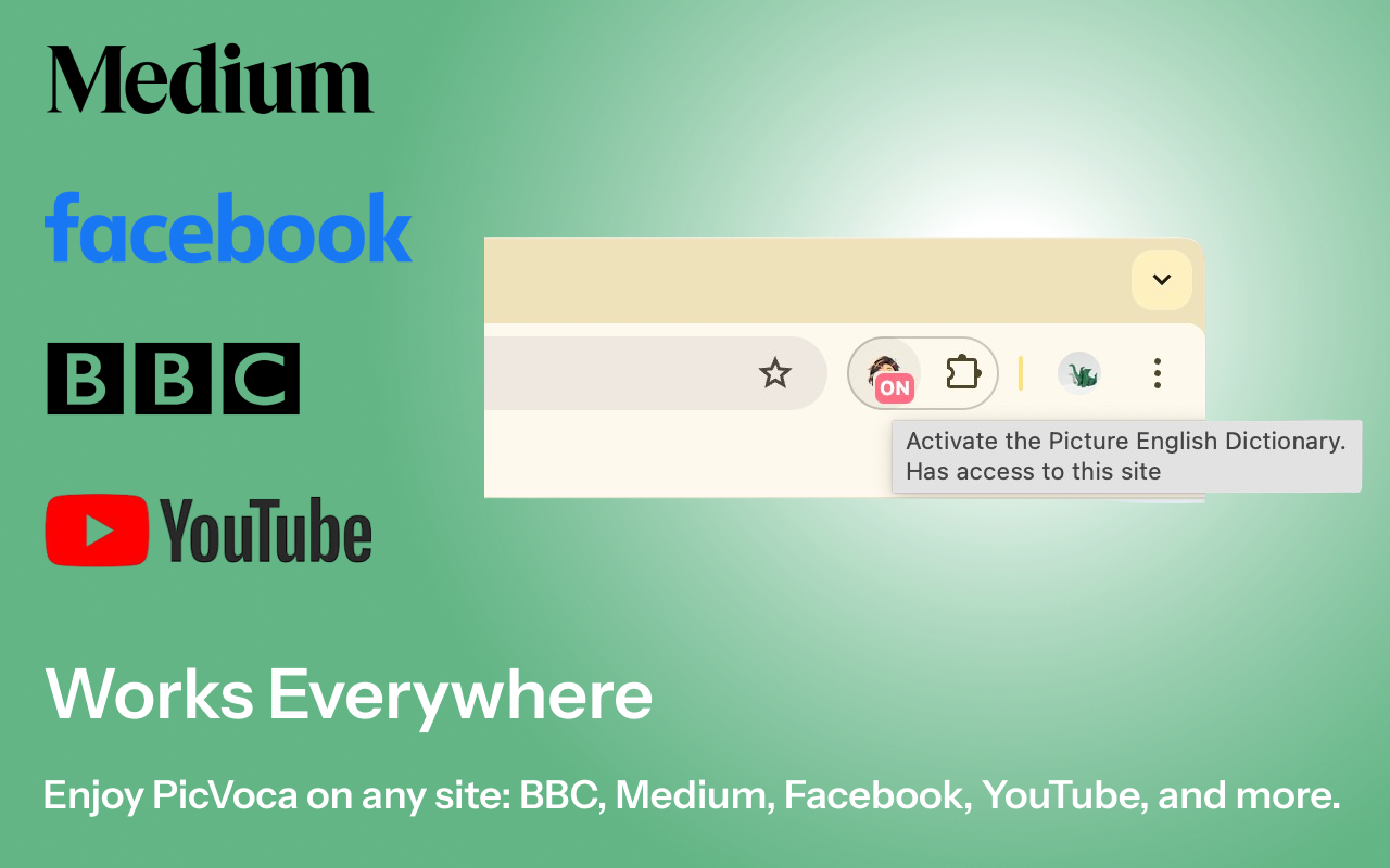 英语图解词典 | PicVoca.com chrome谷歌浏览器插件_扩展第2张截图