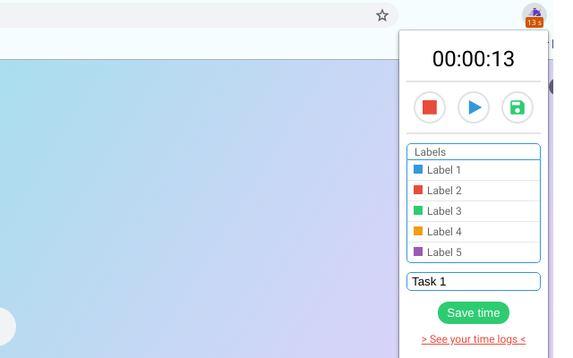 Kronos Timer chrome谷歌浏览器插件_扩展第2张截图