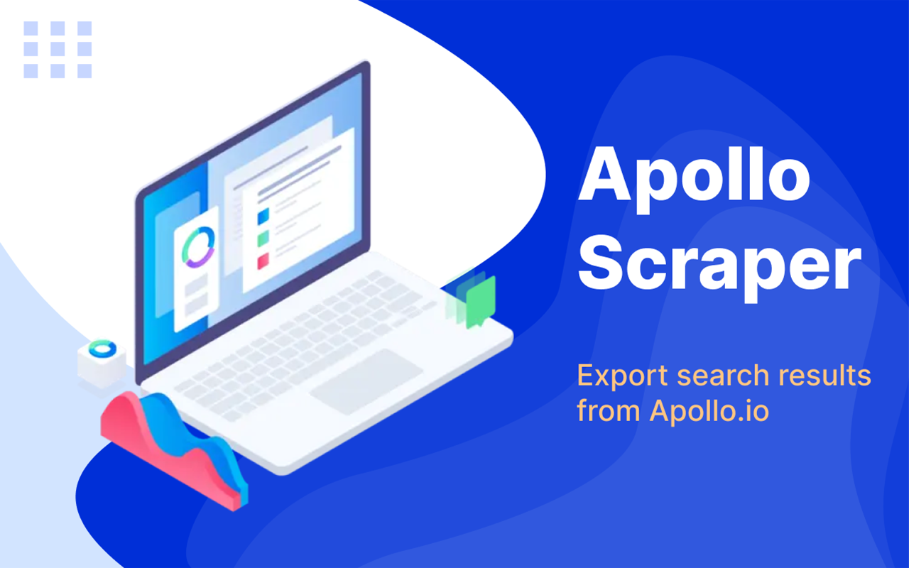 Apollo 爬取器：Apollo 潜在客户生成与联系人及公司数据导出 chrome谷歌浏览器插件_扩展第1张截图