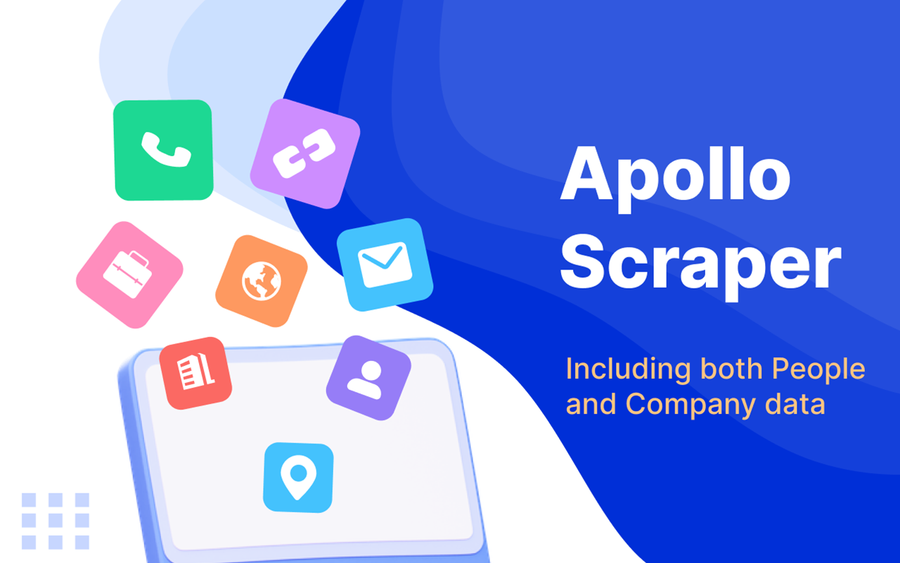 Apollo 爬取器：Apollo 潜在客户生成与联系人及公司数据导出 chrome谷歌浏览器插件_扩展第2张截图