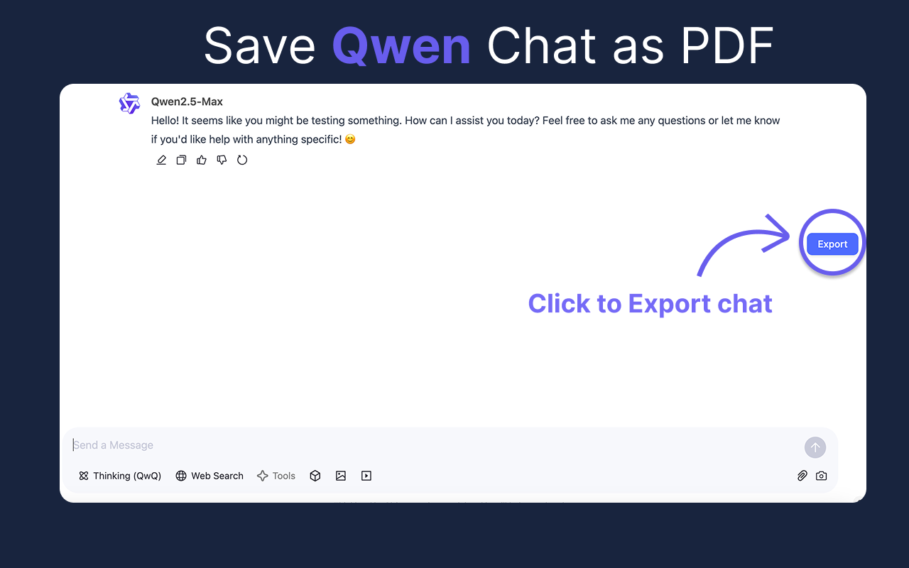 Qwen 到 PDF | Qwen to PDF chrome谷歌浏览器插件_扩展第1张截图