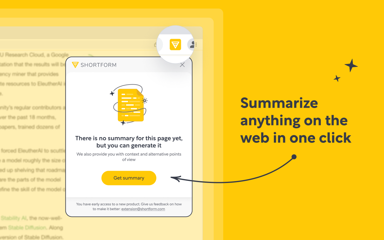 Shortform: Summary of Web + YouTube / ChatGPT chrome谷歌浏览器插件_扩展第5张截图