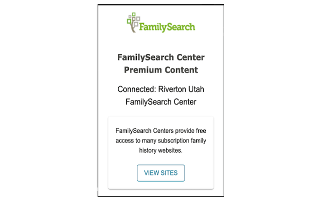 FamilySearch Center Premium Content chrome谷歌浏览器插件_扩展第1张截图