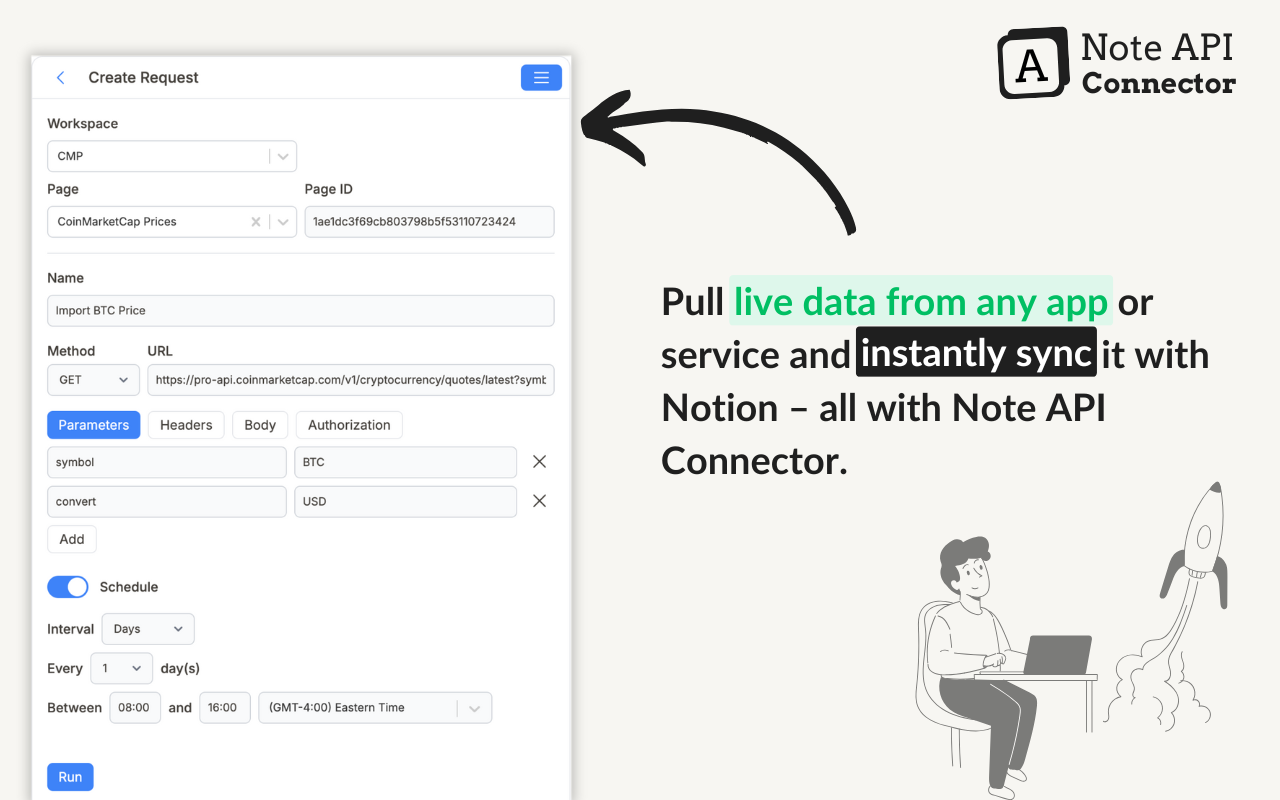 Note API Connector chrome谷歌浏览器插件_扩展第3张截图