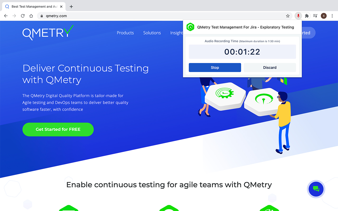 QMetry for Jira (QTM4J) - Exploratory Testing chrome谷歌浏览器插件_扩展第4张截图