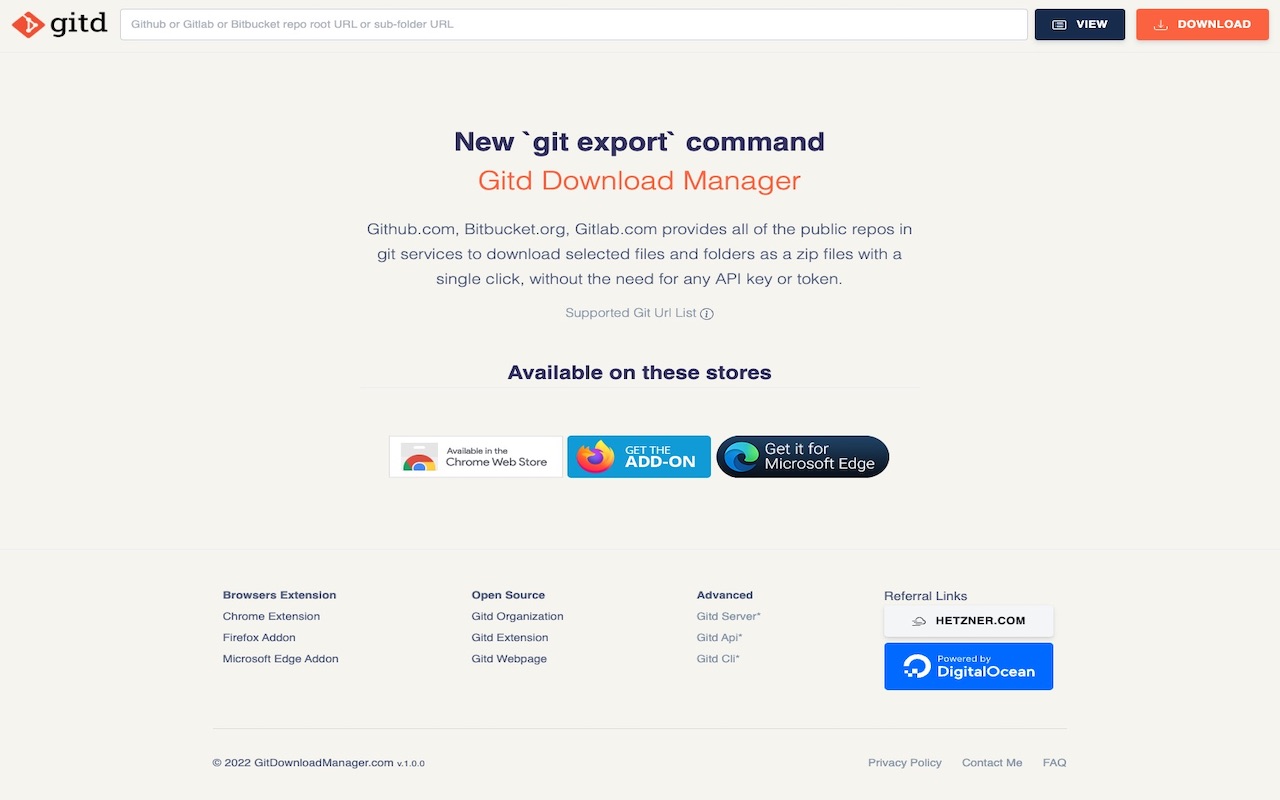 Gitd Download Manager chrome谷歌浏览器插件_扩展第4张截图