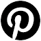 Pinterest DARK THEME LOGO 图标