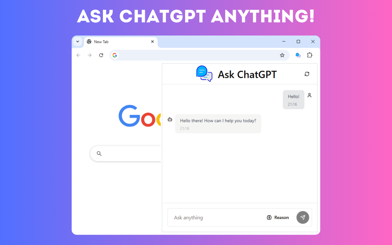 问 ChatGPT chrome谷歌浏览器插件_扩展第1张截图