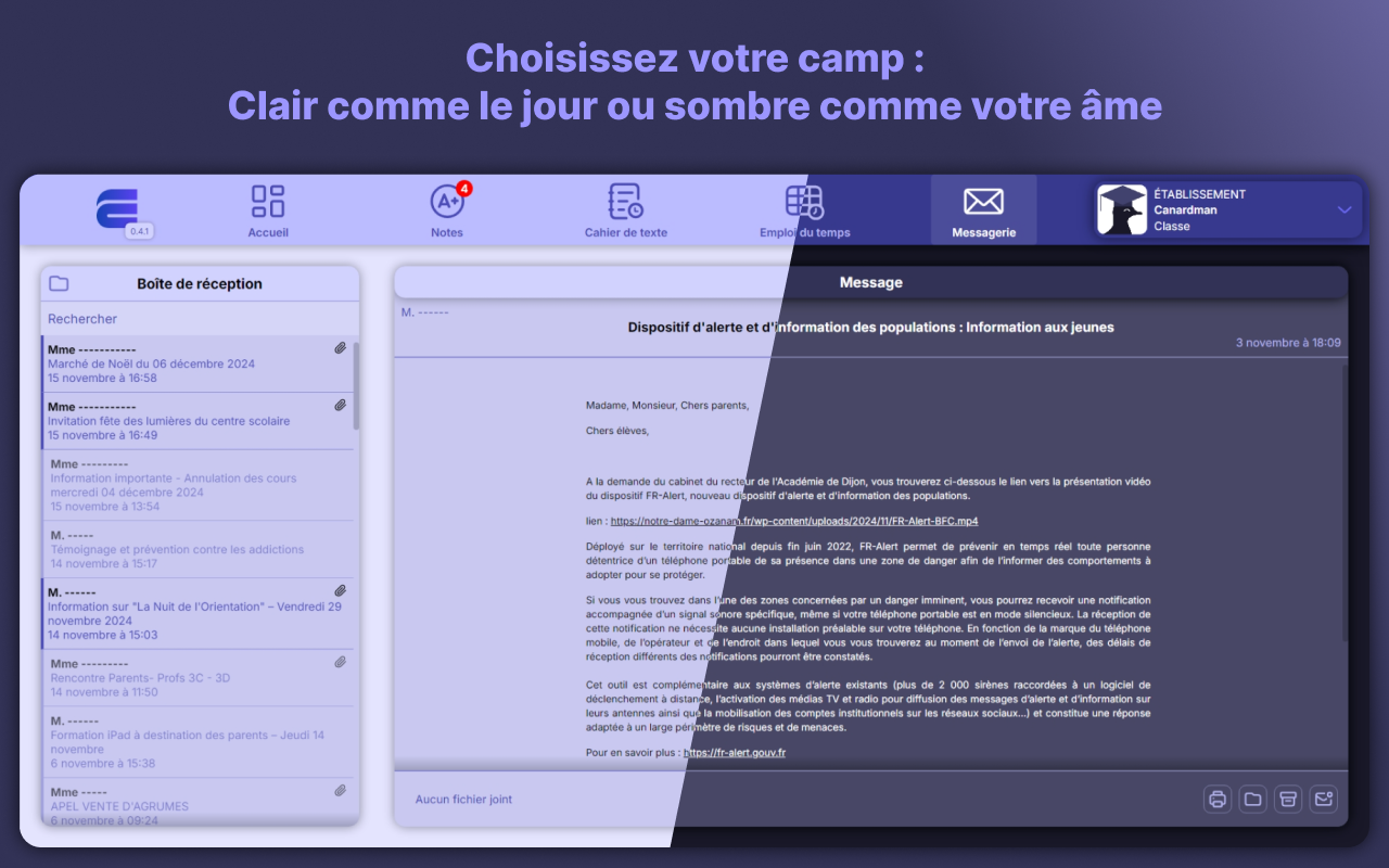 Ecole Directe Plus Unblock chrome谷歌浏览器插件_扩展第4张截图