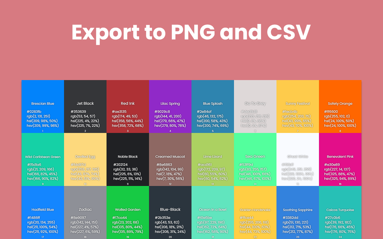 ColorPal: Color Picker & Eyedropper chrome谷歌浏览器插件_扩展第2张截图