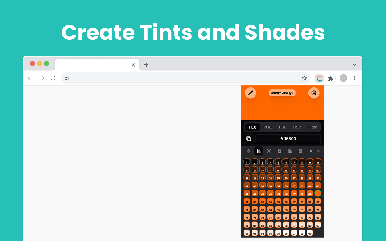ColorPal: Color Picker & Eyedropper chrome谷歌浏览器插件_扩展第3张截图