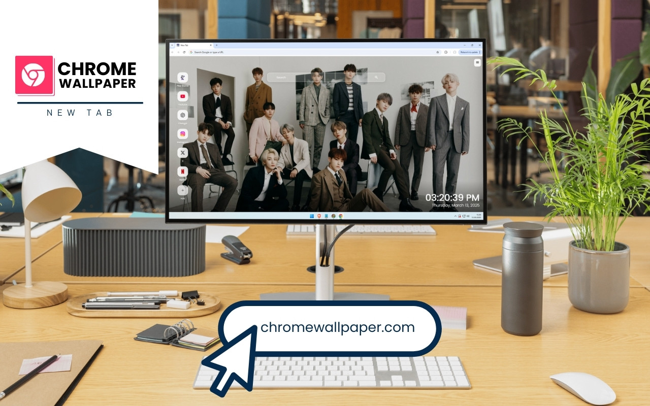 Seventeen Wallpaper chrome谷歌浏览器插件_扩展第3张截图