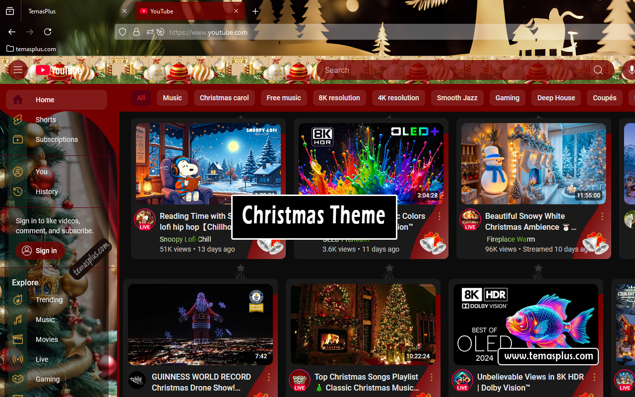 Youtube TemasPlus chrome谷歌浏览器插件_扩展第2张截图