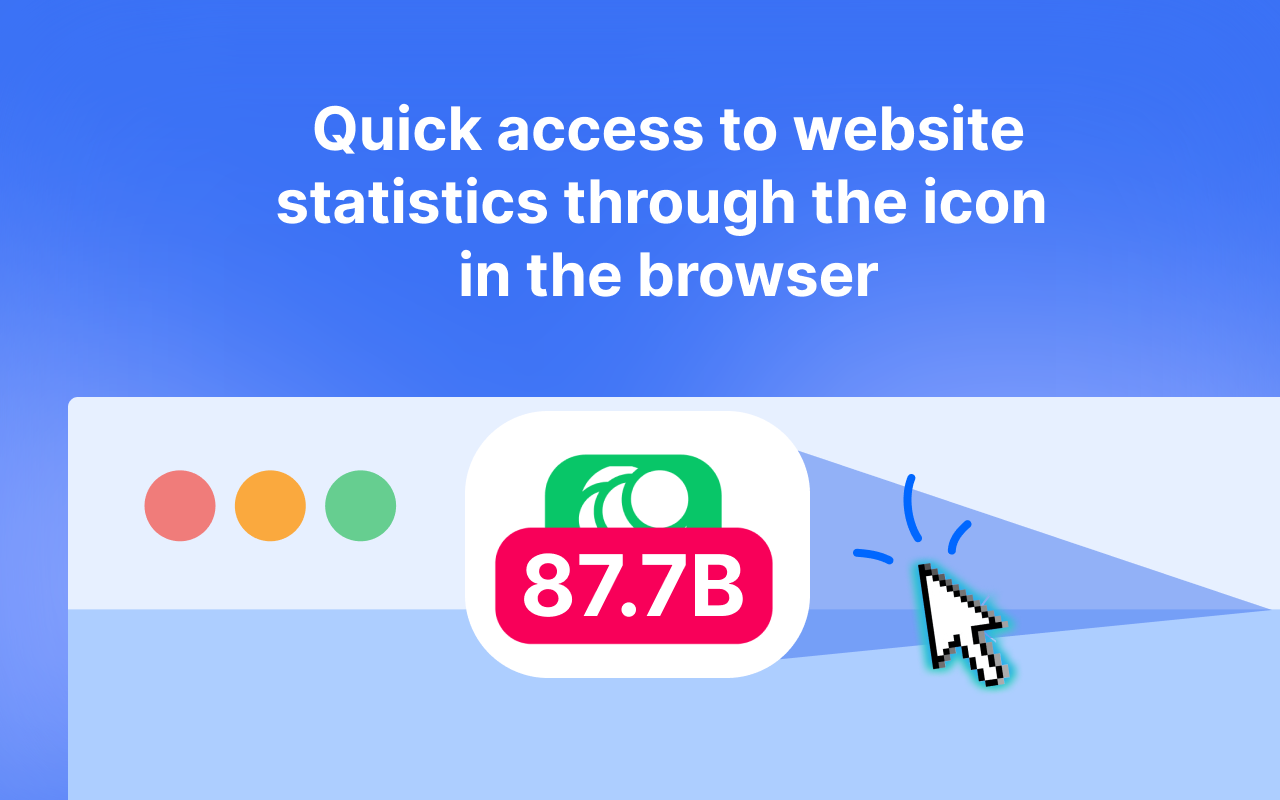 网站流量检查工具 chrome谷歌浏览器插件_扩展第1张截图