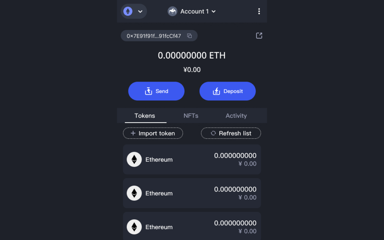Clown Wallet chrome谷歌浏览器插件_扩展第3张截图