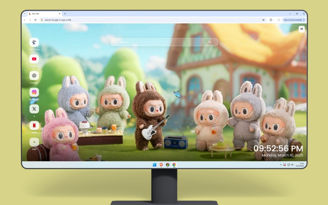 Labubu Wallpaper chrome谷歌浏览器插件_扩展第2张截图