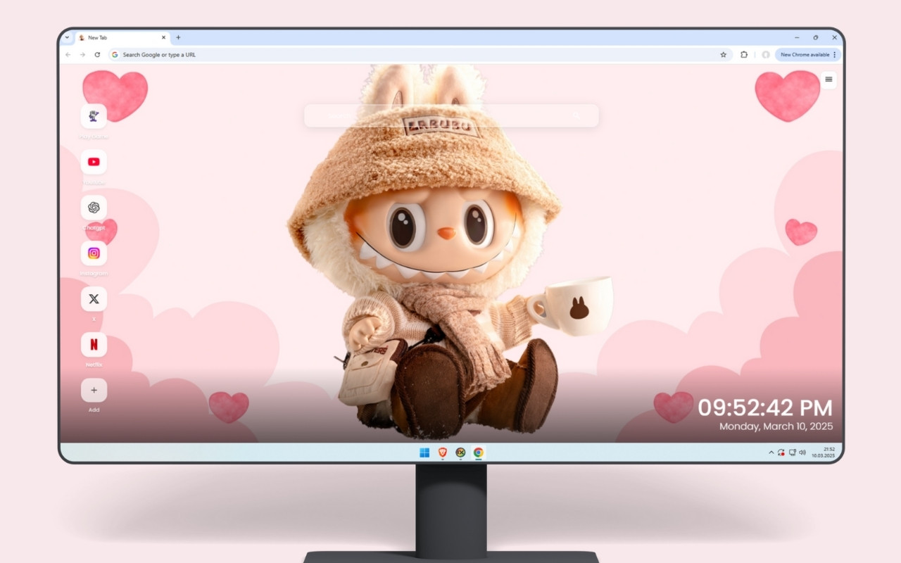 Labubu Wallpaper chrome谷歌浏览器插件_扩展第5张截图