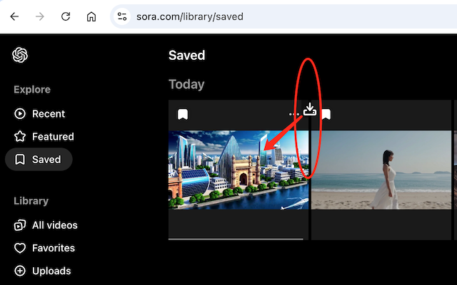 Sora Video Downloader chrome谷歌浏览器插件_扩展第4张截图