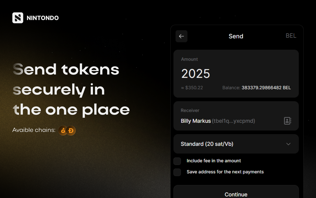 Nintondo Wallet chrome谷歌浏览器插件_扩展第4张截图