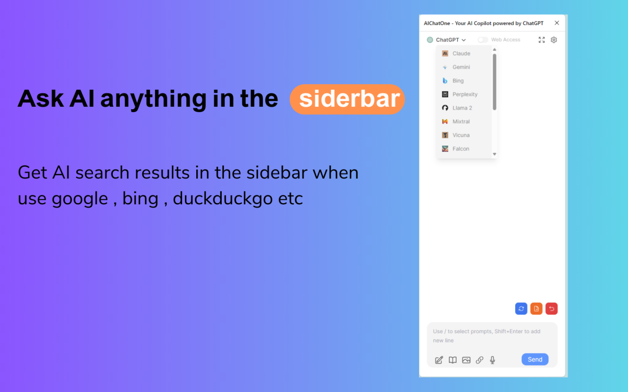 多合一 AI ChatGPT 聊天助手( Youtube 网络摘要 & Twitter 写作助手) chrome谷歌浏览器插件_扩展第5张截图