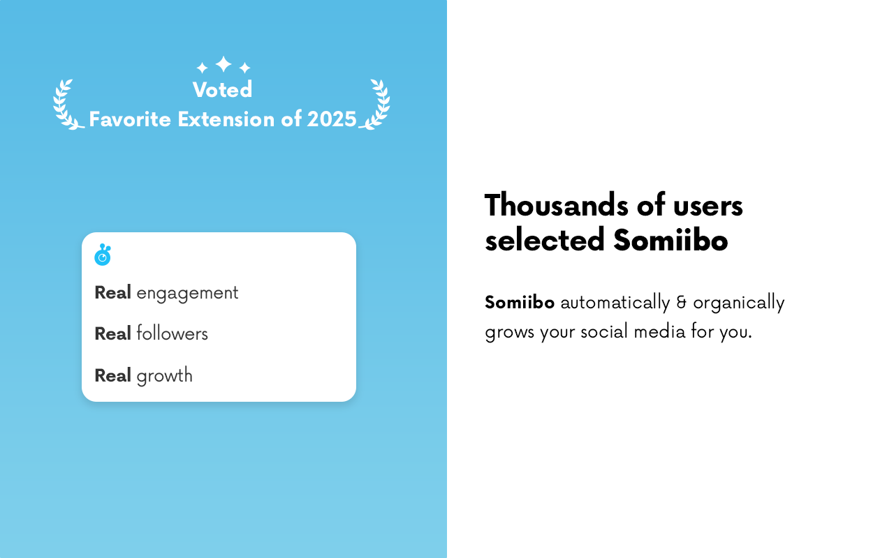 Somiibo chrome谷歌浏览器插件_扩展第4张截图