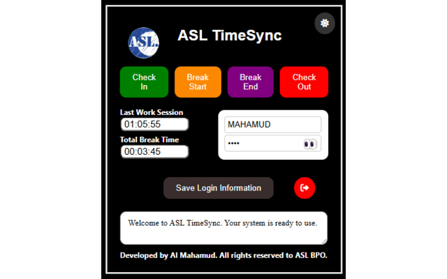 ASL TimeSync chrome谷歌浏览器插件_扩展第1张截图
