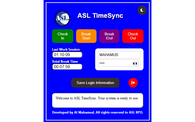 ASL TimeSync chrome谷歌浏览器插件_扩展第2张截图