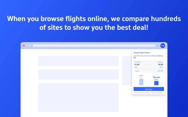 搜尋平價機票 chrome谷歌浏览器插件_扩展第1张截图