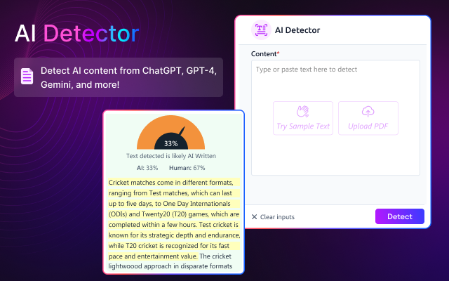 PerfectEssayWriter: Essay Writer & AI Content Detector chrome谷歌浏览器插件_扩展第2张截图