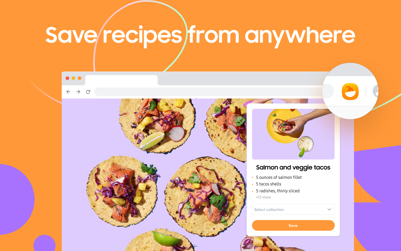 Samsung Food chrome谷歌浏览器插件_扩展第2张截图