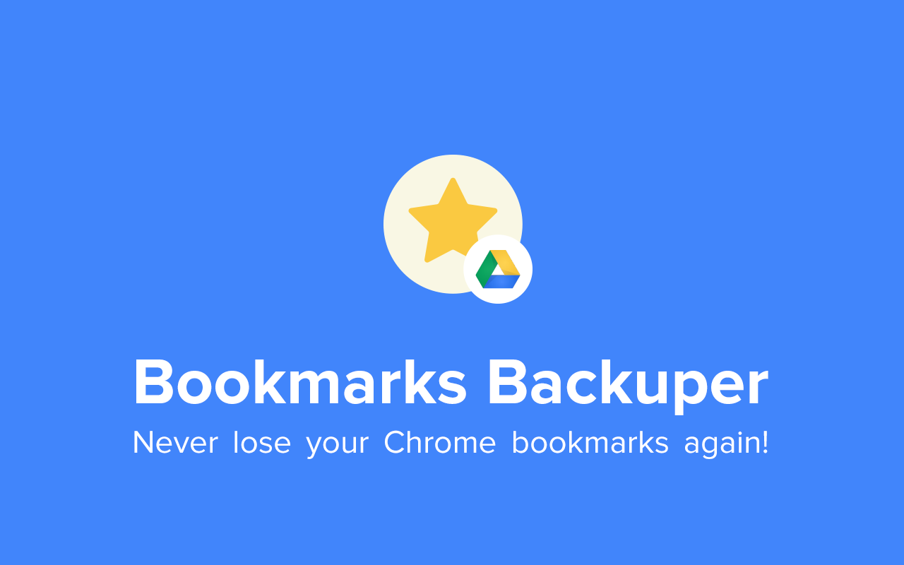 Bookmarks Backuper chrome谷歌浏览器插件_扩展第3张截图