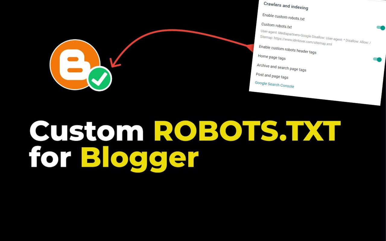 Free » Custom Robots txt Generator for Blogger chrome谷歌浏览器插件_扩展第1张截图