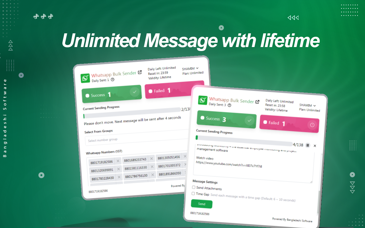 Whatsapp Bulk Sender chrome谷歌浏览器插件_扩展第2张截图