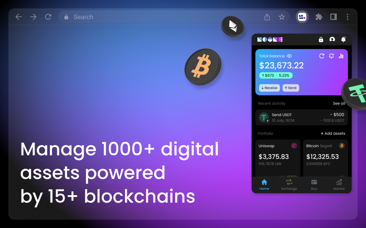 Noone Wallet chrome谷歌浏览器插件_扩展第3张截图