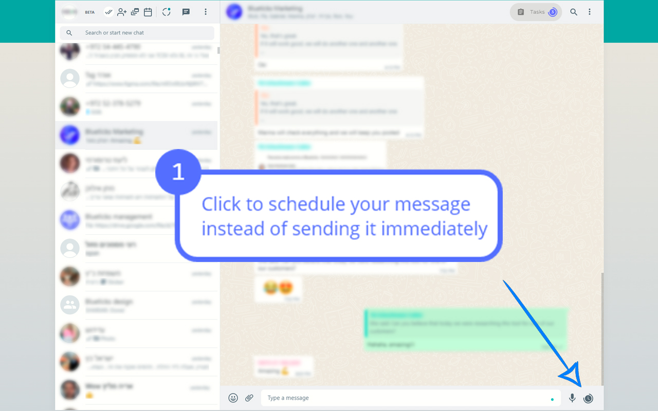 Blueticks: The Ultimate WhatsApp Tool for Productivity chrome谷歌浏览器插件_扩展第3张截图