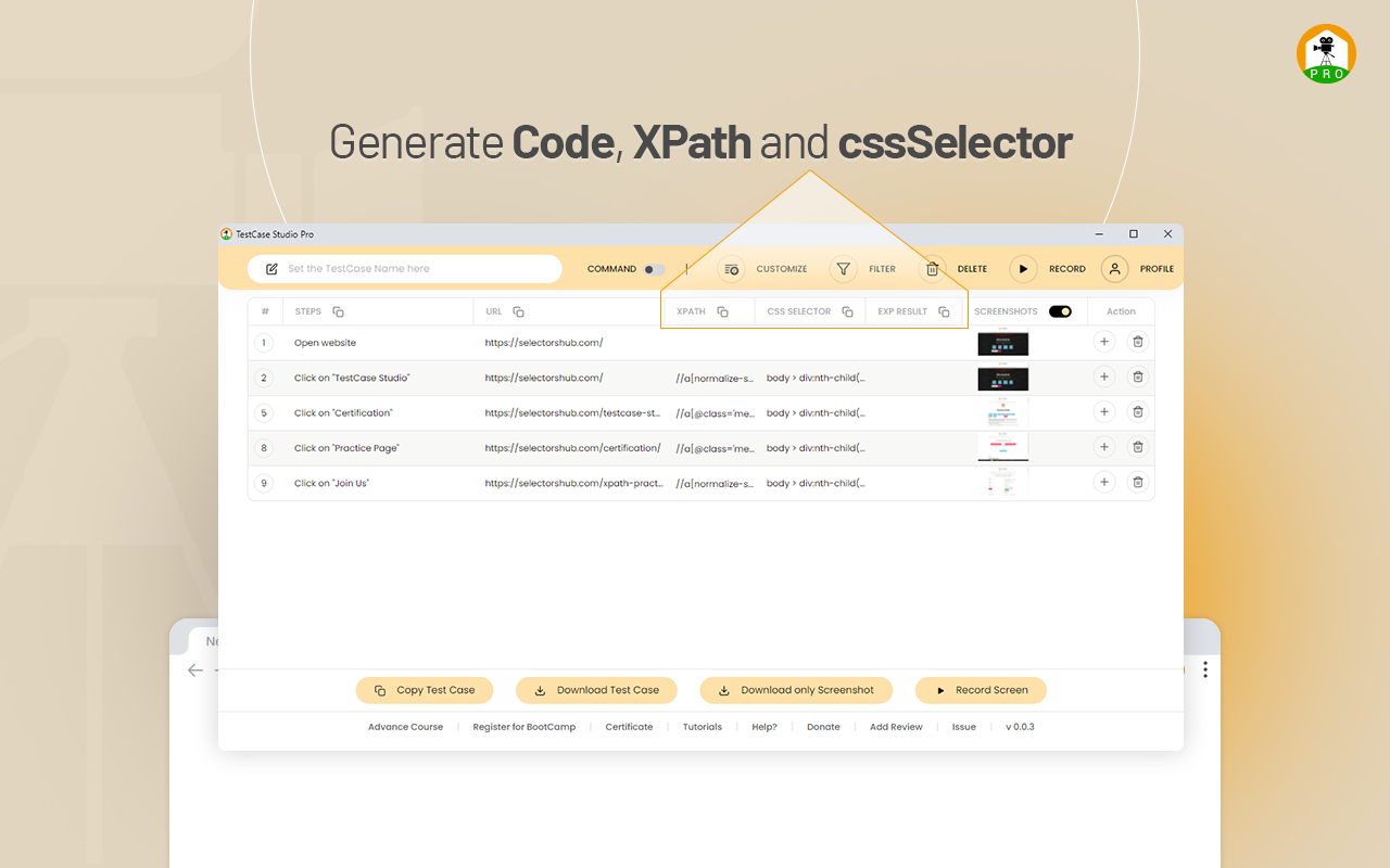 TestCase Studio Pro chrome谷歌浏览器插件_扩展第1张截图