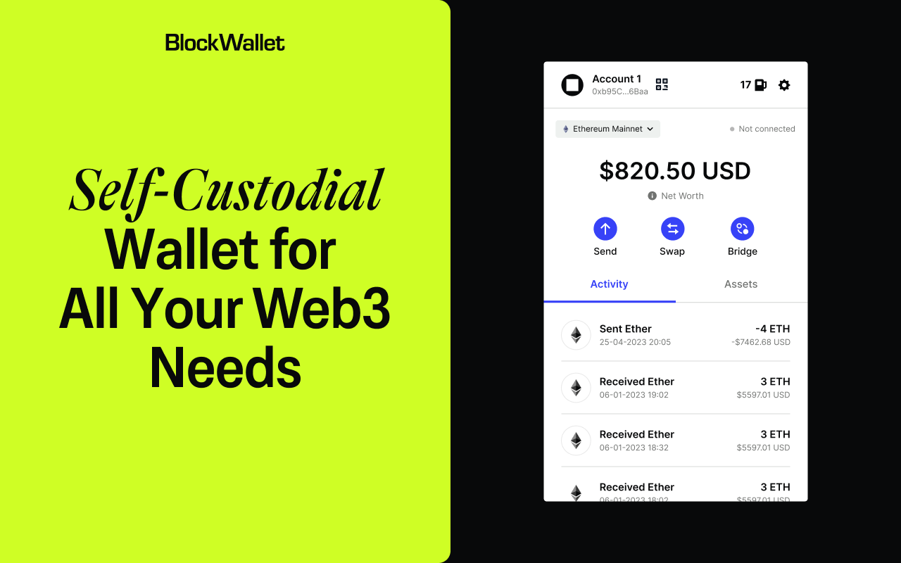 BlockWallet chrome谷歌浏览器插件_扩展第3张截图