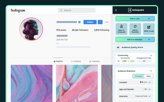 Kolsquare Analytics Sidebar chrome谷歌浏览器插件_扩展第2张截图