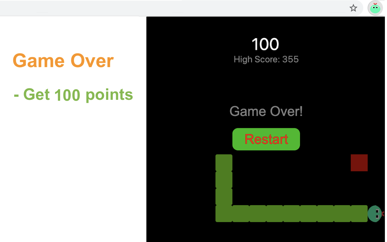 Snake Classic chrome谷歌浏览器插件_扩展第1张截图