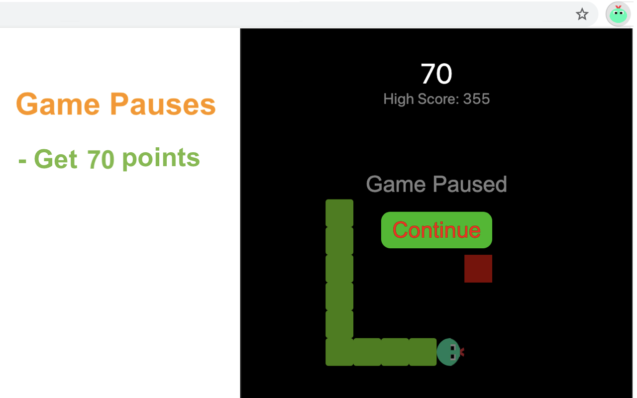 Snake Classic chrome谷歌浏览器插件_扩展第2张截图