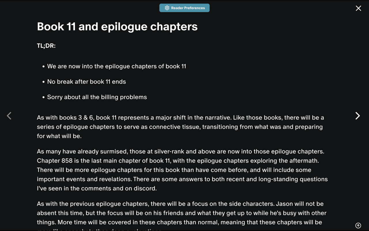 Readeon: A Patreon Reading Extension chrome谷歌浏览器插件_扩展第1张截图