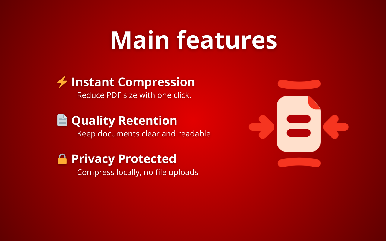 减小PDF文件大小 chrome谷歌浏览器插件_扩展第1张截图