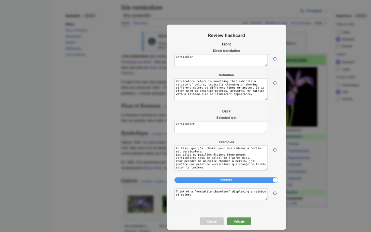 AnkiLingoFlash chrome谷歌浏览器插件_扩展第3张截图